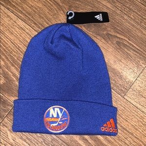Adidas NY Islanders cuffed beanie